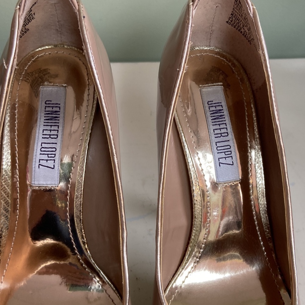 Jennifer Lopez Platform High Heels size 7 medium - Picture 7 of 12